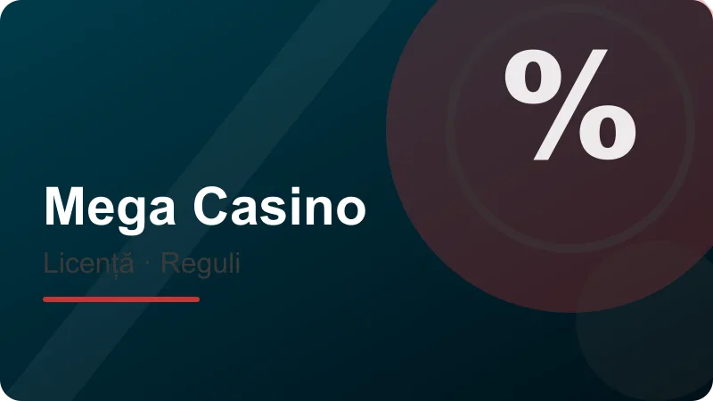 Casino Mega: bugetul vine primul – ilustrație pentru secțiunea Mega Casino